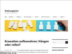 Sites similar to ordnungsprinz.de