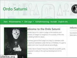 Sites similar to ordo-saturni.info