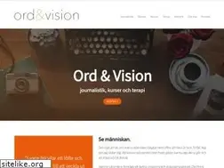 Sites similar to ordochvision.se