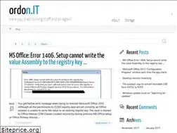 Sites similar to ordon.it