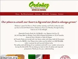 Sites similar to ordonezmexicanrestaurant.com