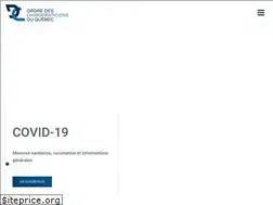 Sites similar to ordredeschiropraticiens.ca