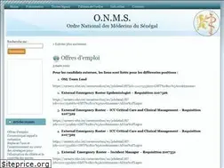Sites similar to ordremedecins.sn