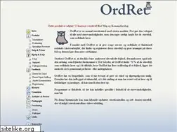 Sites similar to ordret.com