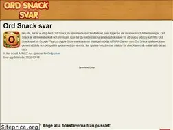 Sites similar to ordsnack.com