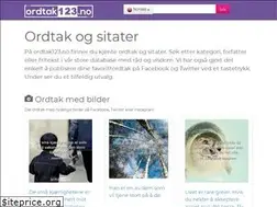 Sites similar to ordtak123.no