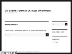 Sites similar to orechamber.net