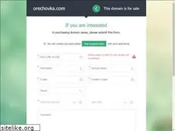 Sites similar to orechovka.com