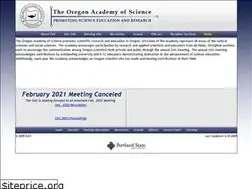 Sites similar to oregonacademyscience.org