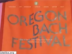 Sites similar to oregonbachfestival.org