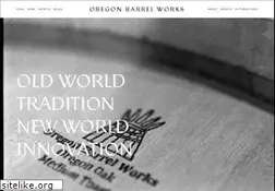 Sites similar to oregonbarrelworks.com