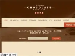 Sites similar to oregonchocolatefestival.com