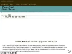 Sites similar to oregoncoastmusic.org
