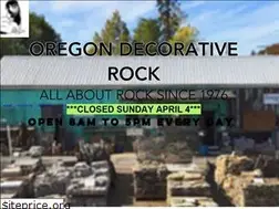 Sites similar to oregondecorativerock.com