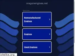 Sites similar to oregonengines.net