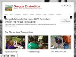 Sites similar to oregonenvirothon.org
