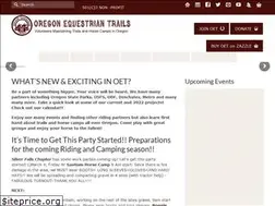 Sites similar to oregonequestriantrails.org