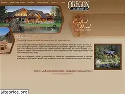 Sites similar to oregonloghomes.com