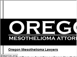 Sites similar to oregonmesotheliomaattorneys.com