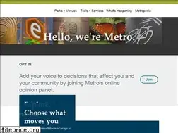 Sites similar to oregonmetro.gov
