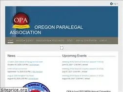 Sites similar to oregonparalegals.org
