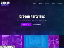 Sites similar to oregonpartybus.net