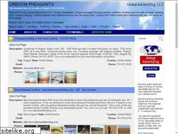 Sites similar to oregonpheasants.com