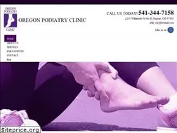 Sites similar to oregonpodiatry.net