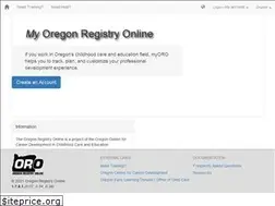 Sites similar to oregonregistryonline.org