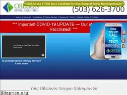 Sites similar to oregonspineanddisc.com