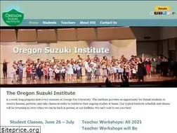Sites similar to oregonsuzukiinstitute.org
