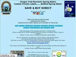 Sites similar to oregontrailmountainspringwater.com