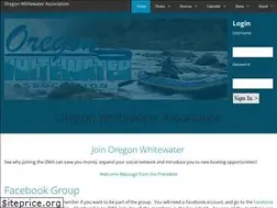 Sites similar to oregonwhitewater.org