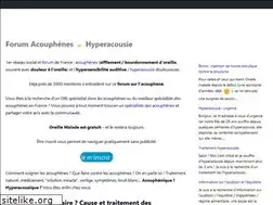 Sites similar to oreille-malade.com