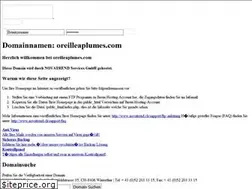 Sites similar to oreilleaplumes.com