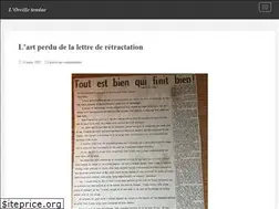 Sites similar to oreilletendue.com