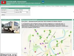 Sites similar to orel-transport.ru