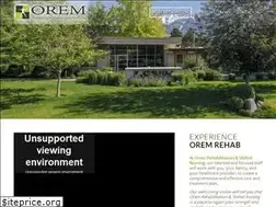 Sites similar to oremrehab.com