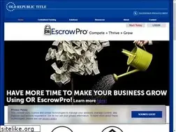 Sites similar to orescrowpro.com