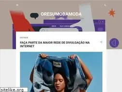 Sites similar to oresumodamoda.com.br