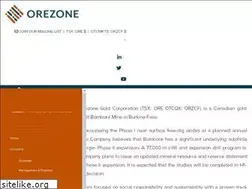 Sites similar to orezone.com