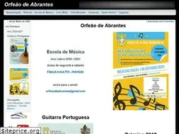 Sites similar to orfeaodeabrantes.com
