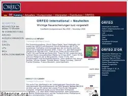 Sites similar to orfeo-international.de