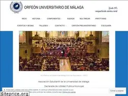 Sites similar to orfeonmalaga.org