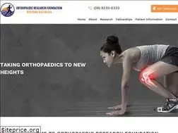 Sites similar to orfwa.com.au