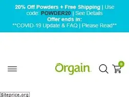 Sites similar to orgain.com