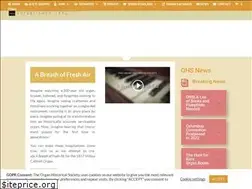 Sites similar to organhistoricalsociety.net
