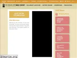 Sites similar to organhistoricalsociety.org