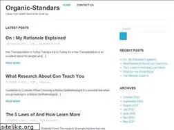 Sites similar to organic-standards.info