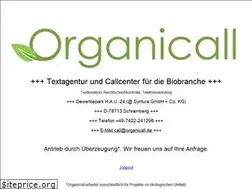 Sites similar to organicall.de